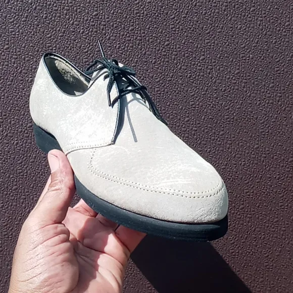 Hush Puppies Brushed Pigskin Vintage Golf Shoes