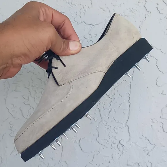 Hush Puppies Brushed Pigskin Vintage Golf Shoes
