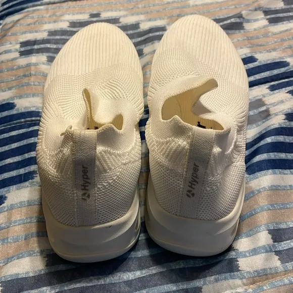 Hyperflex arch motion shoes white Sz 9 women's