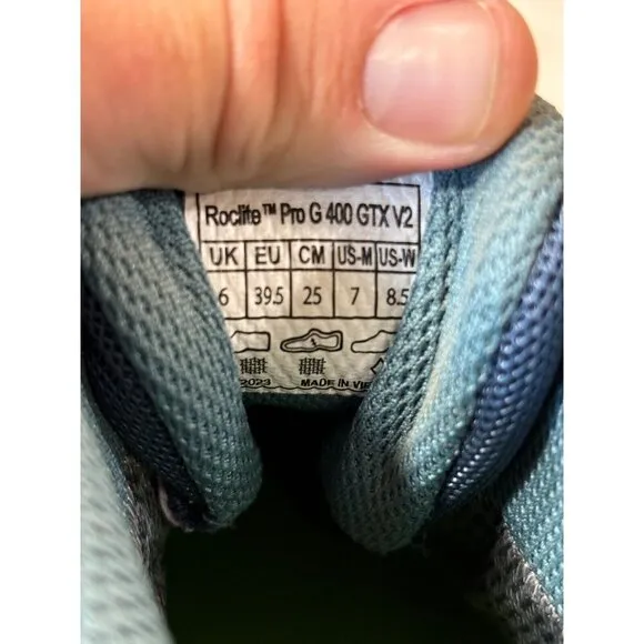 Inov8 Women's Roclite Pro G 400 GTX V2 Waterproof Hiking Boots size 8.5