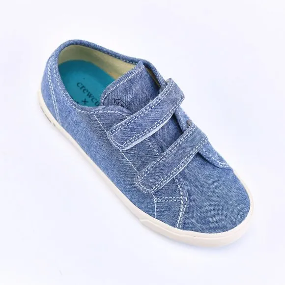 J Crew x SeaVees Kid's Boy's Girl's Monterey Sneakers Blue 13C