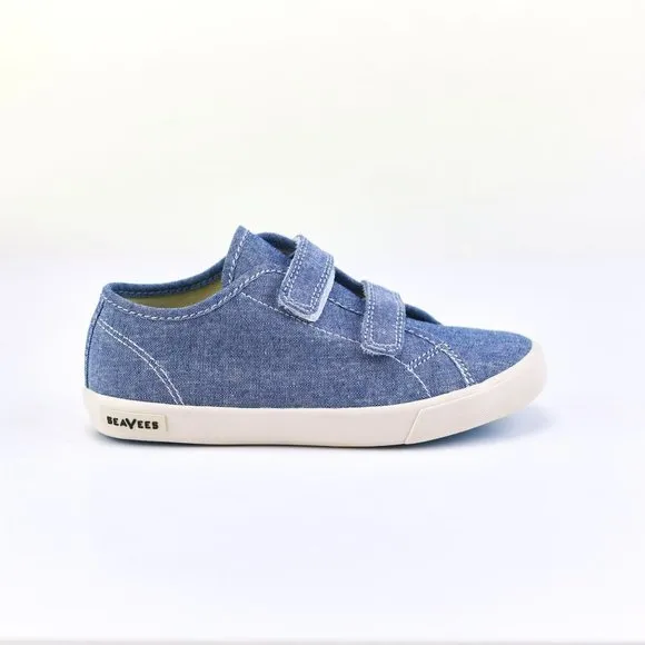 J Crew x SeaVees Kid's Boy's Girl's Monterey Sneakers Blue 13C