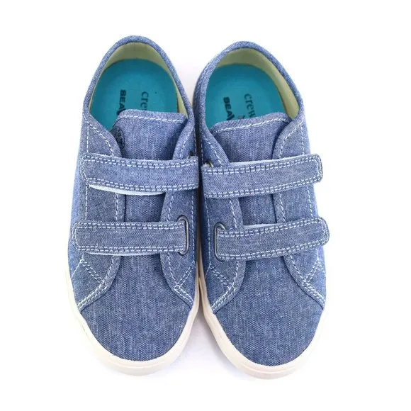 J Crew x SeaVees Kid's Boy's Girl's Monterey Sneakers Blue 13C