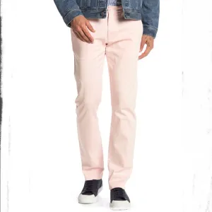 J. CREW484 Slim Fit Stretch Chino Pants In Subtle Pink  35 x 32