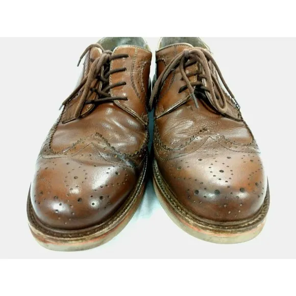 J. Murphy Johnston Murphy 11 M BROWN WINGTIP SHOES