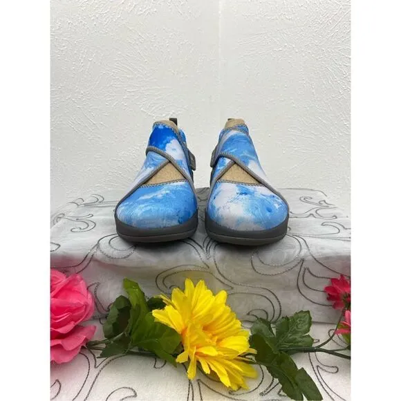 Jambu Women’s Millie Eco Vegan Casual Walking Shoes/Blue/Size 7.5