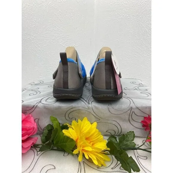 Jambu Women’s Millie Eco Vegan Casual Walking Shoes/Blue/Size 7.5