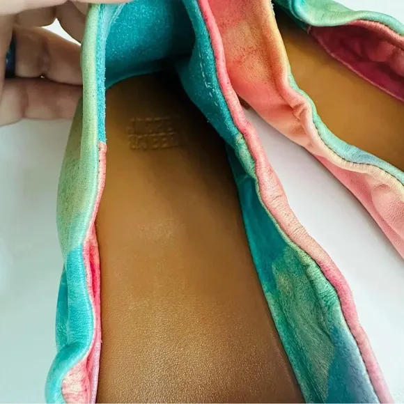 Jasper &amp; Jeera Anthropologie Watercolor Flats