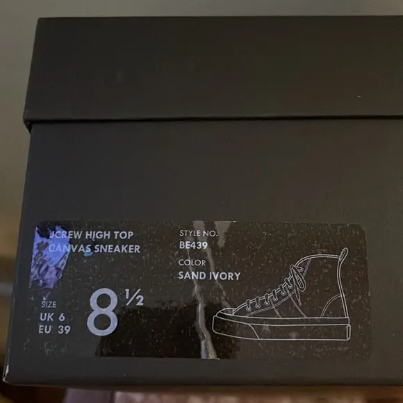 J.Crew classic high-top sneakers BE439