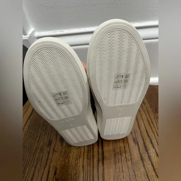 J.Crew Plaid road trip slip-on sneakers