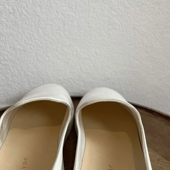 Jenni Kayne White Canvas Slip-On Slider Sneaker Shoes Women's 41 11 Run Small
