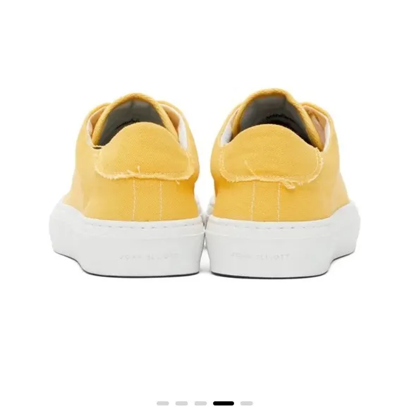 John Elliott Yellow Haze Low Sneakers
