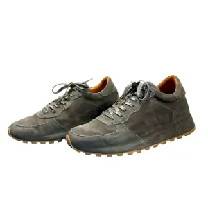 John Varvatos Men's Les Varsity Suede Trainer Sneakers Size 10.5