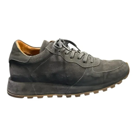 John Varvatos Men's Les Varsity Suede Trainer Sneakers Size 10.5