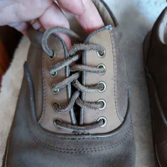 John Varvatos Redding Oxford Clay suede canvas Low top sneakers - 10.5
