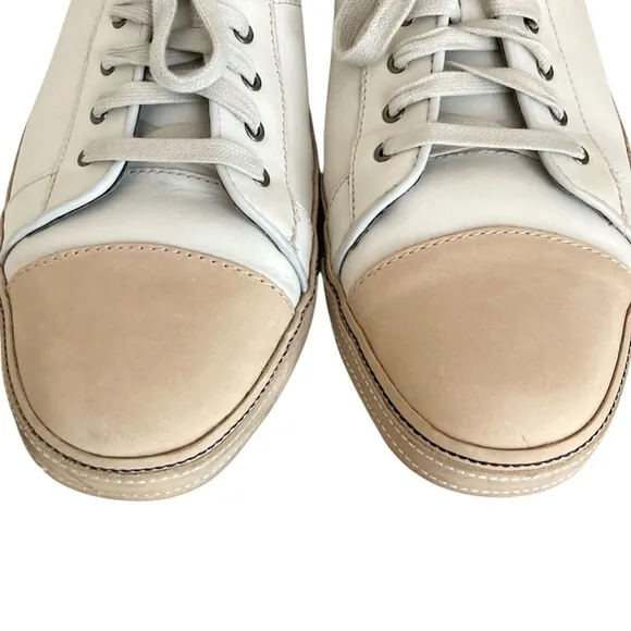 JOHN VARVATOS Star USA Mick Low Leather Sneakers
