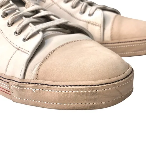 JOHN VARVATOS Star USA Mick Low Leather Sneakers