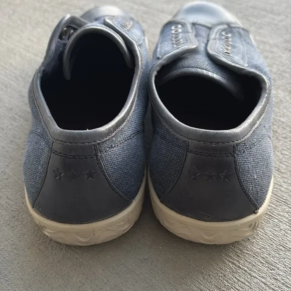 John Varvatos USA Men’s Canvas and Leather Sneakers Size 8