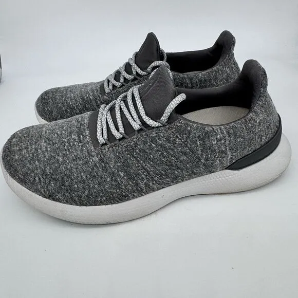 Johnnie-O Mens Sneakformance Gray Running Shoes Size 8