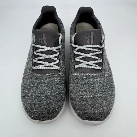 Johnnie-O Mens Sneakformance Gray Running Shoes Size 8