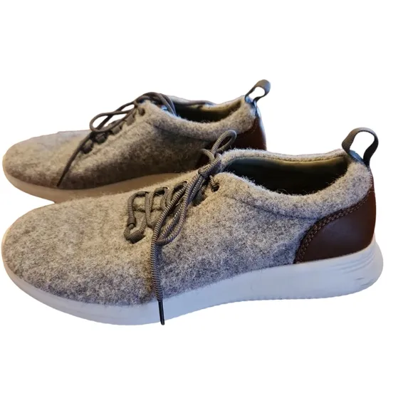 Johnston &amp; Murphy Amherst Wool Gray Sneakers Size 8.5