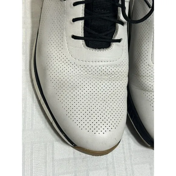 Johnston &amp; Murphy XC4 H1-Luxe Hybrid Golf Shoes Brown Leather Men 11.5 M 25-3968