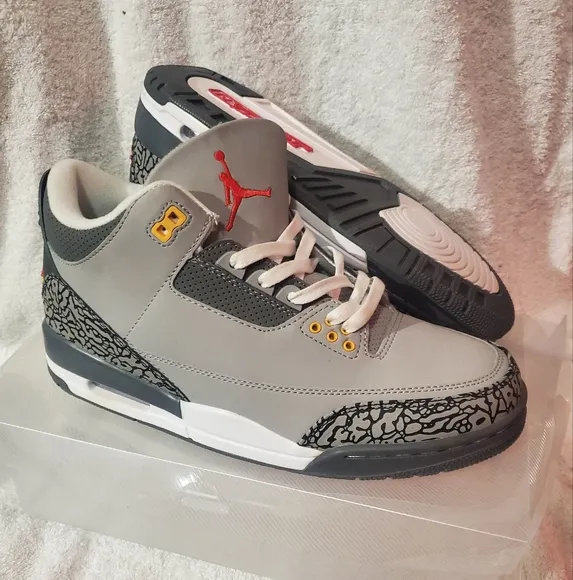 Jordan Athletic Shoes - Gray and Black