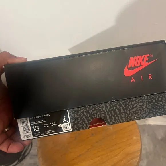 Jordan Athletic Shoes - Nike Air Jordan Retro 3 Fire Red OG
