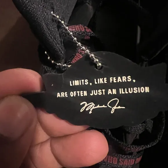 Jordan Black and Red Athletic High-Top Sneakers Jordan 1 Come Fly With Me