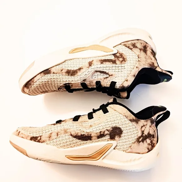 JORDAN Jayson Tatum Tunnel Walk Pull-On Toddler Basketball Shoes Cream/Tan 11C