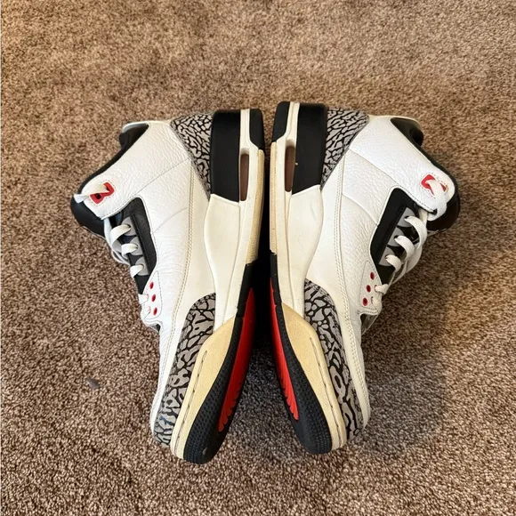 Jordan Retro 3 Infrared 23 Sneakers Size 12