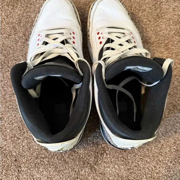 Jordan Retro 3 Infrared 23 Sneakers Size 12