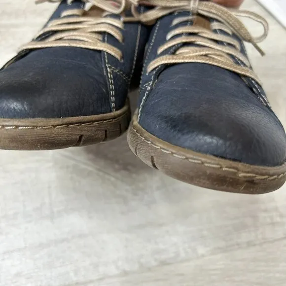Josef Seibel Shoes Womens Size 9 - 9.5 Steffi 62 Waterproof Leather Oxford