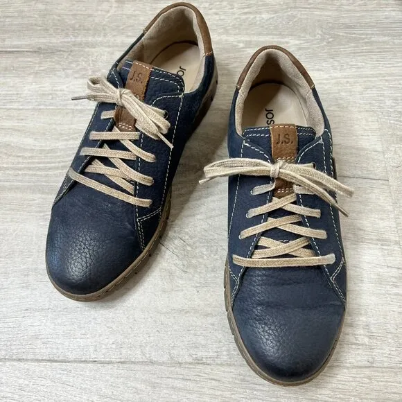 Josef Seibel Shoes Womens Size 9 - 9.5 Steffi 62 Waterproof Leather Oxford