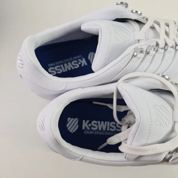 K-Swiss Classics VN 03343101 Men Shoes Sneakers Leather Athletic White