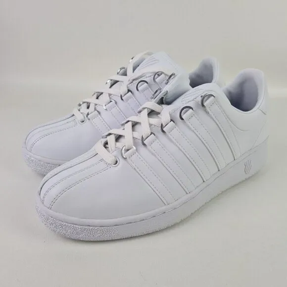 K-Swiss Classics VN 03343101 Men Shoes Sneakers Leather Athletic White