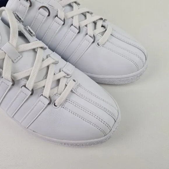 K-Swiss Classics VN 03343101 Men Shoes Sneakers Leather Athletic White