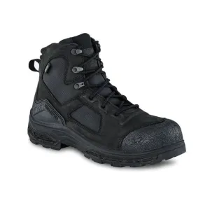 Kasota Mens 8D Black 6&quot; Waterproof Leather Safety Toe Work Boots Lace Up BR13-4