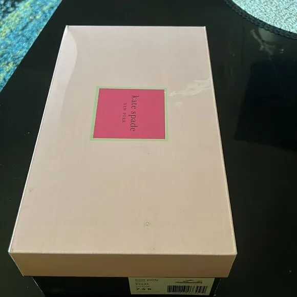 KATE SPADE espadrille lace sneakers coral rose 7.5