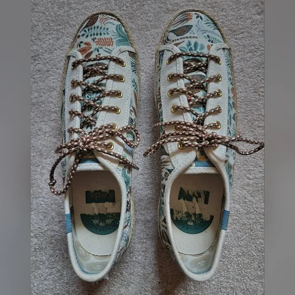 Keds x Jungalow Triple Kick Rainforest Platform Sneaker 8.5