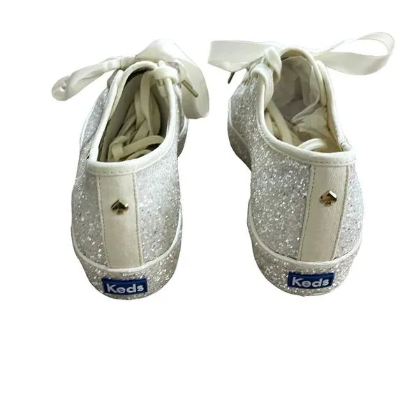 KEDS X KATE SPADE TRIPLE KICK  ALL OVER GLITTER SNEAKERS