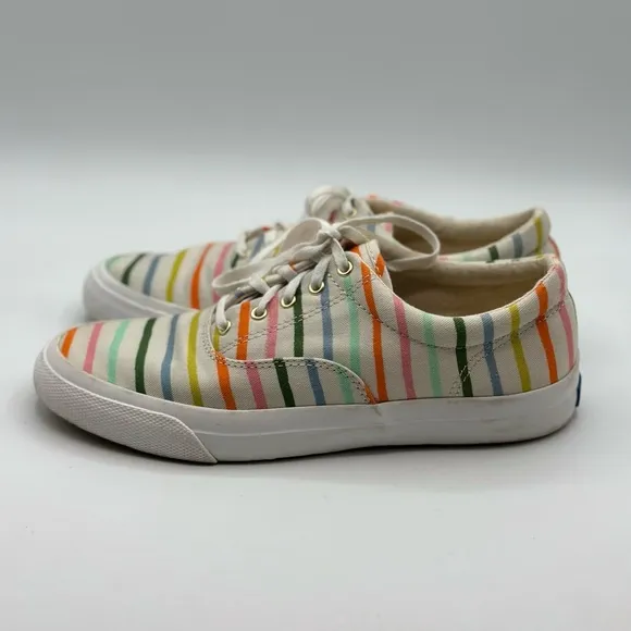 Keds x Rifle Paper Co. Anchor Happy Stripe Sneakers Size 7