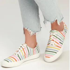 Keds x Rifle Paper Co. Anchor Happy Stripe Sneakers Size 7
