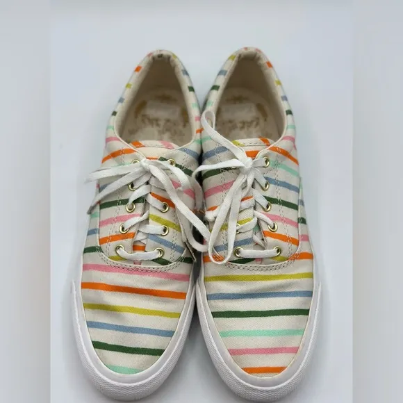 Keds x Rifle Paper Co. Anchor Happy Stripe Sneakers Size 7