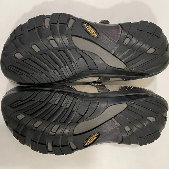 KEEN &quot;Presidio&quot; Mary Jane Waterproof Shoes, Brown/Tan - 7