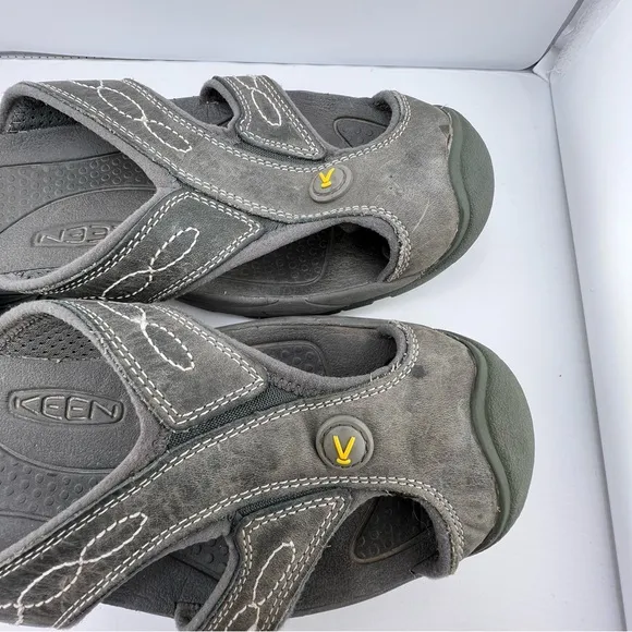 Keen Bali Slip On Slide Sandals Outdoor Sport Hiking Shoes Gray Womens Sz 12