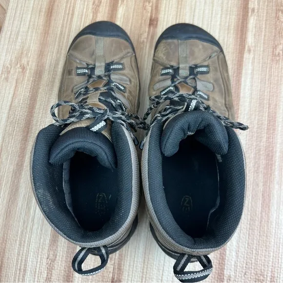 Keen Boots Mens 13 Brown Targhee II Waterproof Hiking Ankle Shoes 1008418
