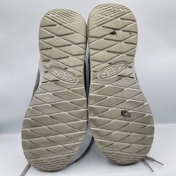 Keen Highland Arway Mens 10 Steel Grey Drizzle Casual Walking Shoes 1024525