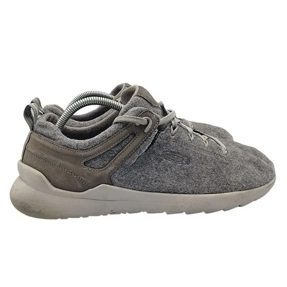 Keen Highland Arway Mens 10 Steel Grey Drizzle Casual Walking Shoes 1024525