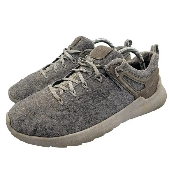 Keen Highland Arway Mens 10 Steel Grey Drizzle Casual Walking Shoes 1024525